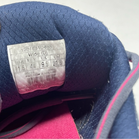 Brooks Addiction 12 Shoes Womens 11.5 D Wide Blue Running Walking Sneakers - Picture 11 of 14